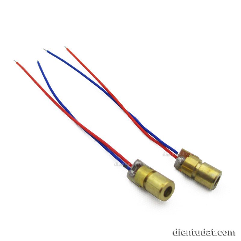 Đầu Laser 5V Chấm Đỏ 150mW - 650nm