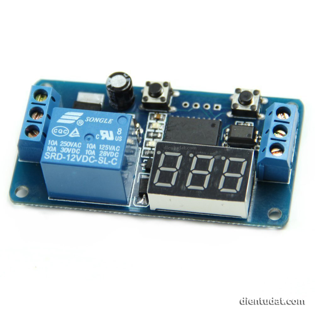 Mạch Hẹn Giờ Đóng Ngắt Relay