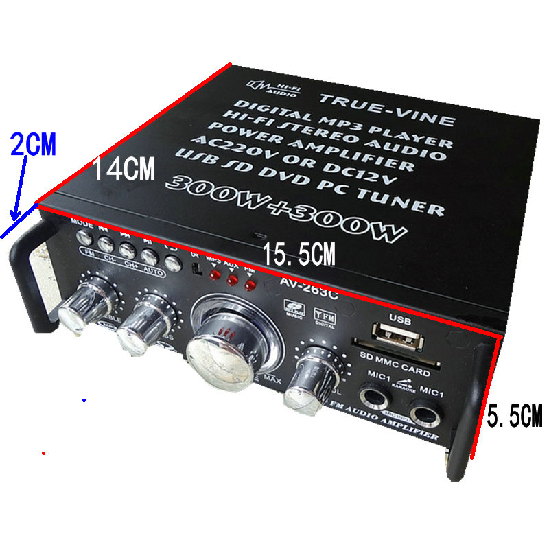 Bộ Amplifier Karaoke 220VAC