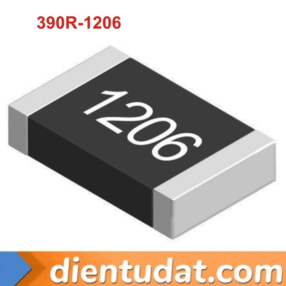 Điện Trở Dán 390 Ohm 390R 1206 SMD - Mã 391