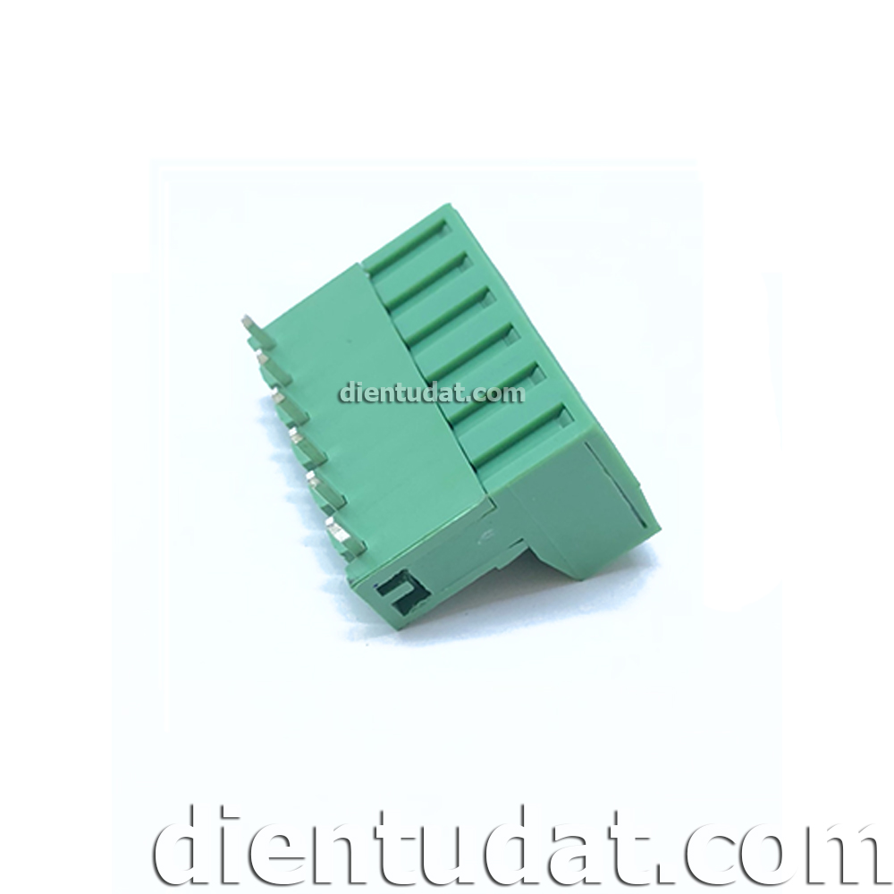 Cầu Nối Dây Domino 6 Pin 5.08mm-6P Chân Cong