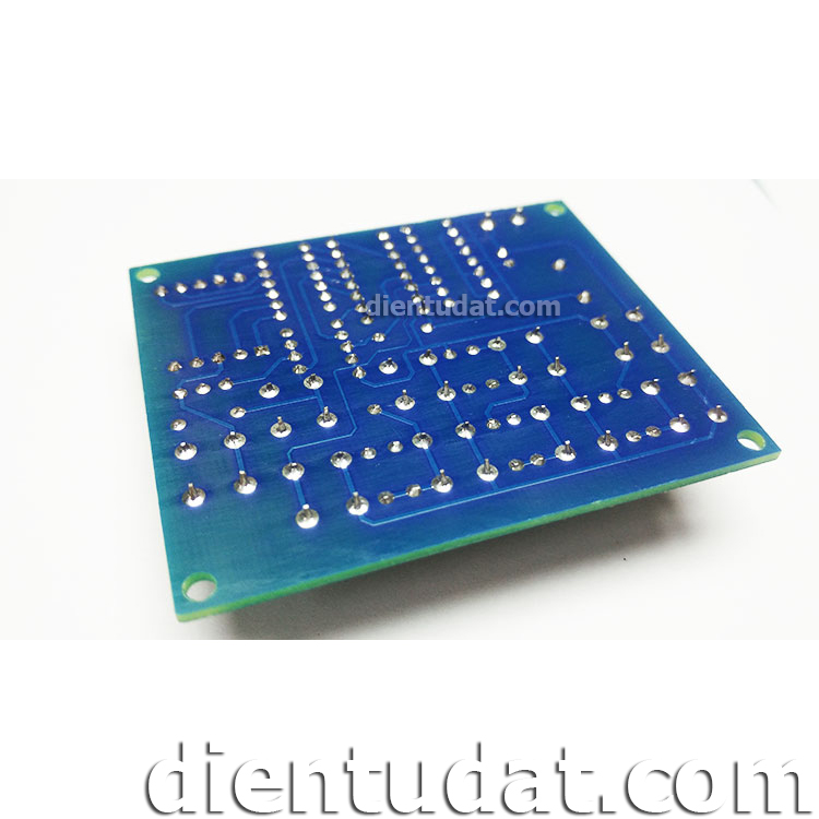 KIT DIY Mạch Nhấn Chuông Ưu Tiên CD4511 8 Phím - Tự Ráp