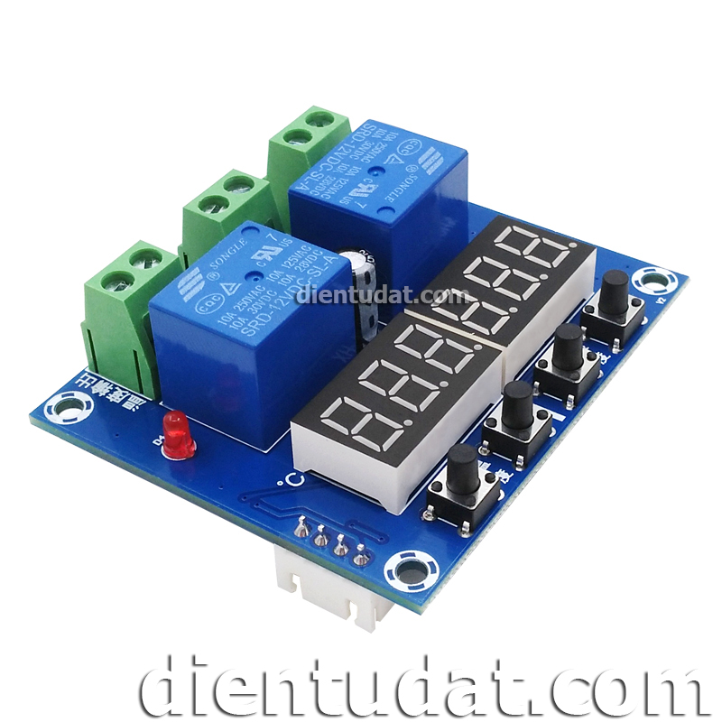 Mạch Cảm Biến Nhiệt Độ Và Độ Ẩm Đóng Ngắt Relay - M452