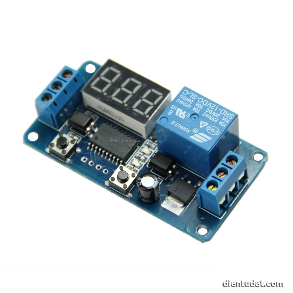 Mạch Hẹn Giờ Đóng Ngắt Relay