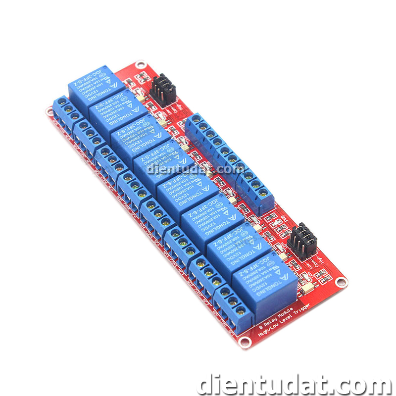 Module 8 Relay Kích H/L (12VDC)
