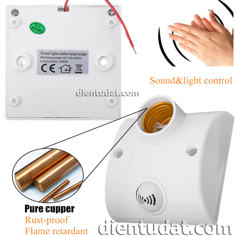 Bộ Cảm Biến Âm Thanh Phát Đèn 220VAC