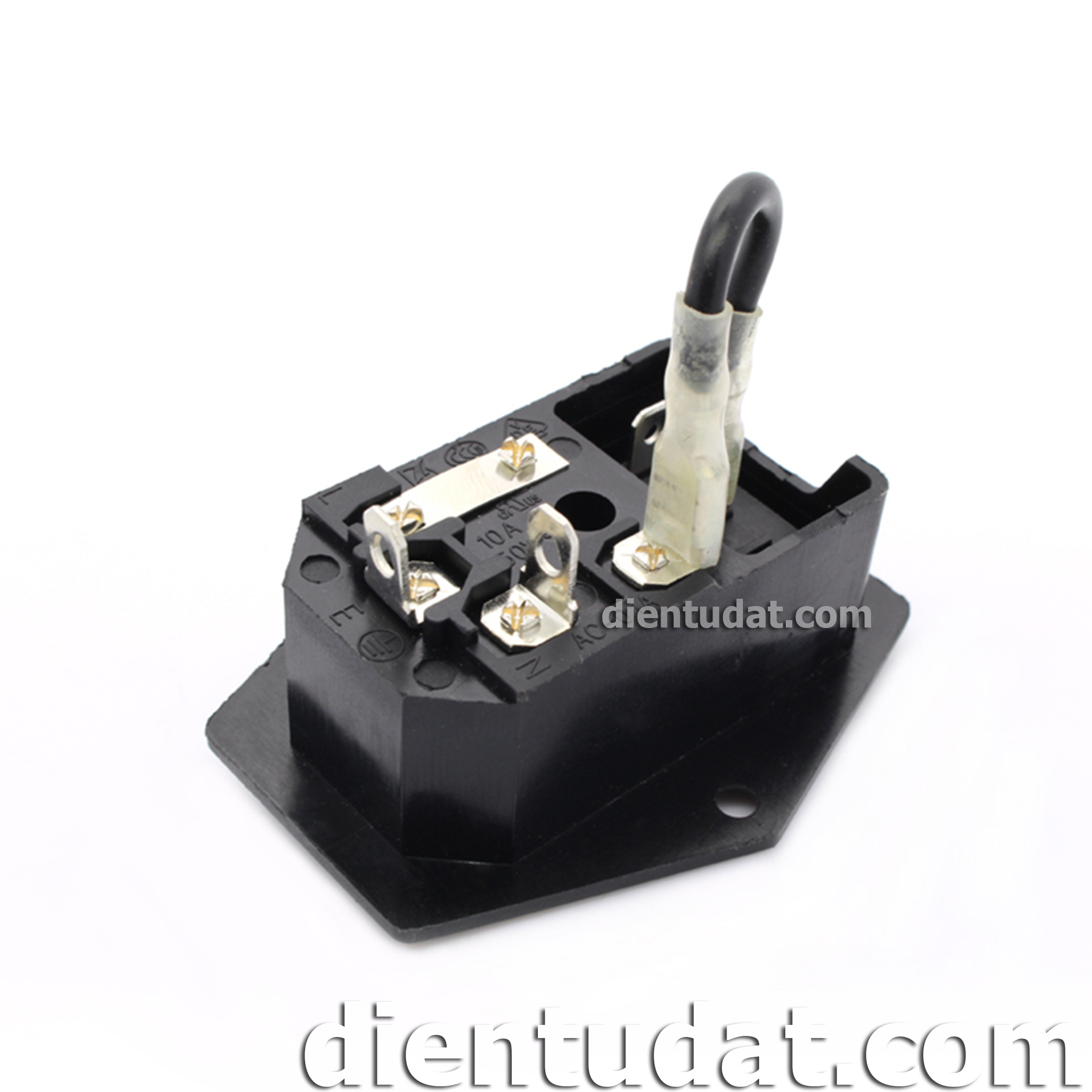 Socket Nguồn Có Cầu Chì - Công Tắc | Điện Tử DAT