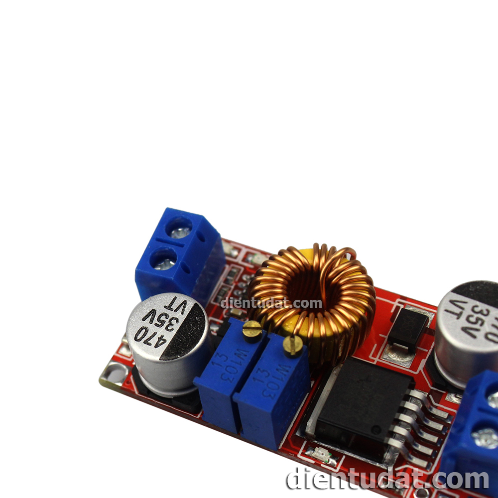 Mạch Hạ Áp DC-DC 0.8-30V 5A - Đỏ