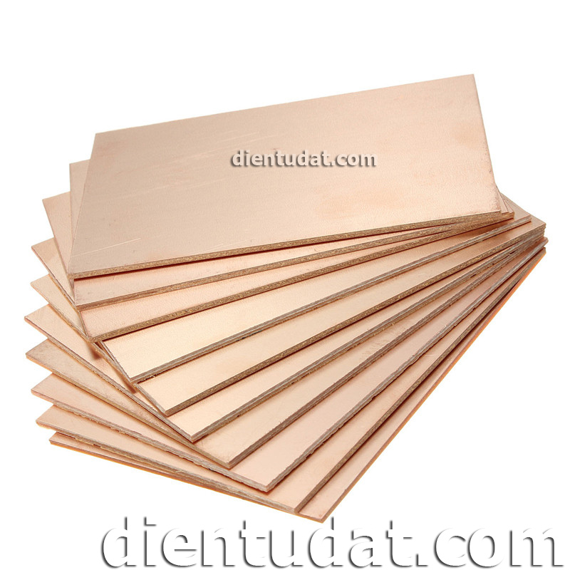 Phíp Board Đồng 1 mặt Sợi Thủy Tinh 7*10cm