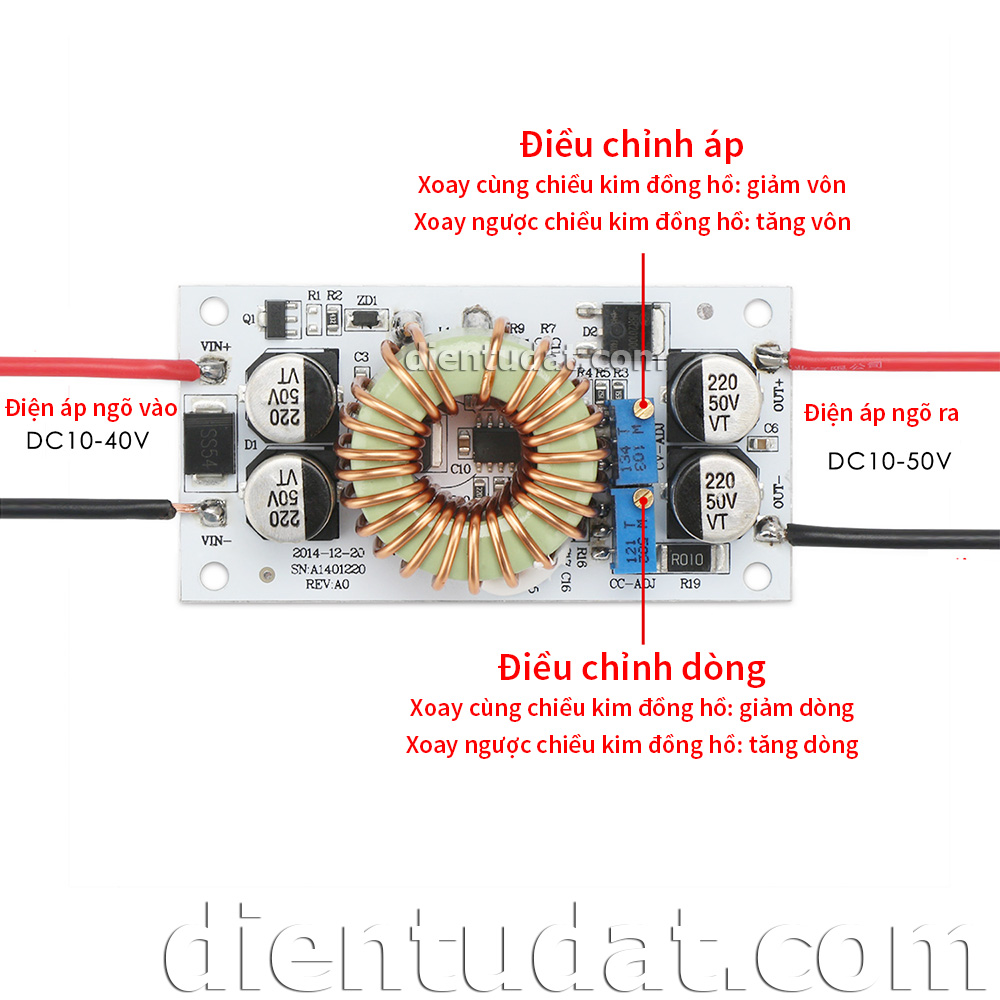 Mạch Tăng Áp 250W