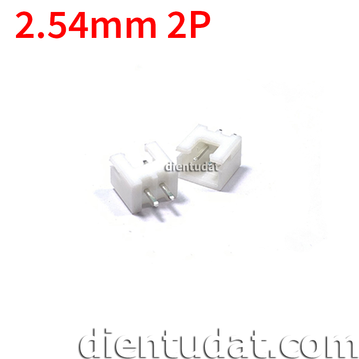 Đầu Header XH2.54 2.54mm Chân Thẳng - 2P 3P 4P 5P 6P 7P 8P 9P 10P 11P 12P