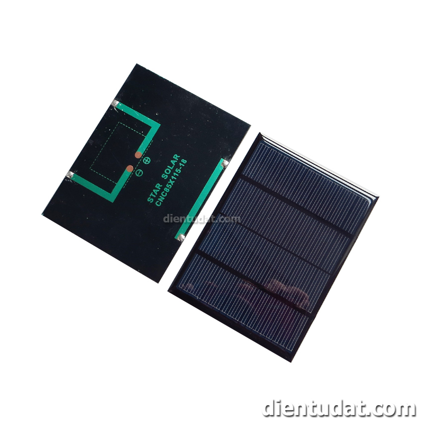 Pin Năng Lượng Mặt Trời Solar Panel 18V - 1.5W