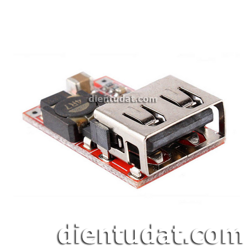 Mạch Hạ Áp 6-24V Xuống 5V Cổng USB V2