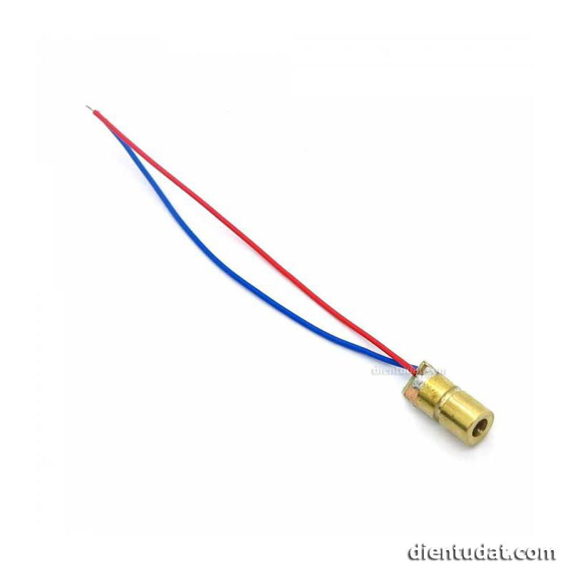 Đầu Laser 5V Chấm Đỏ 150mW - 650nm