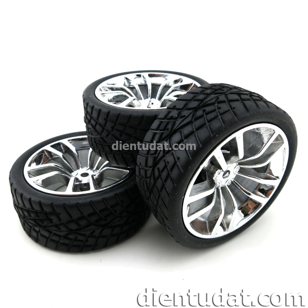 Bánh Xe Hợp Kim 65mm 1:10 (1 Bánh)