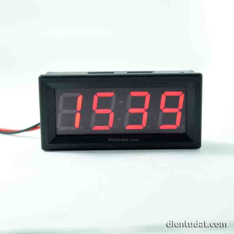 Đồng Hồ Thời Gian Thực + Nhiệt Độ Kép + Đo Áp DS3231 - Trắng Đỏ Xanh Lá