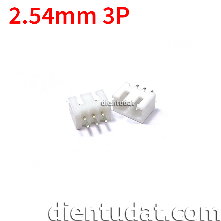 Đầu Header XH2.54 2.54mm Chân Thẳng - 2P 3P 4P 5P 6P 7P 8P 9P 10P 11P 12P