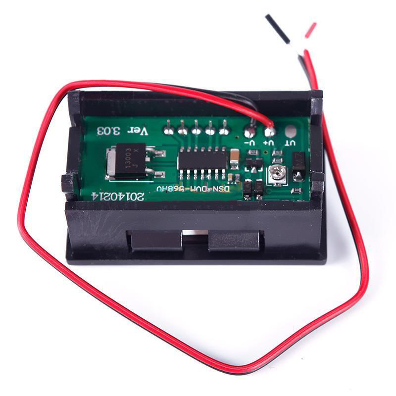 Đồng Hồ Đo Áp DC 5.0-120V - Xanh Lá