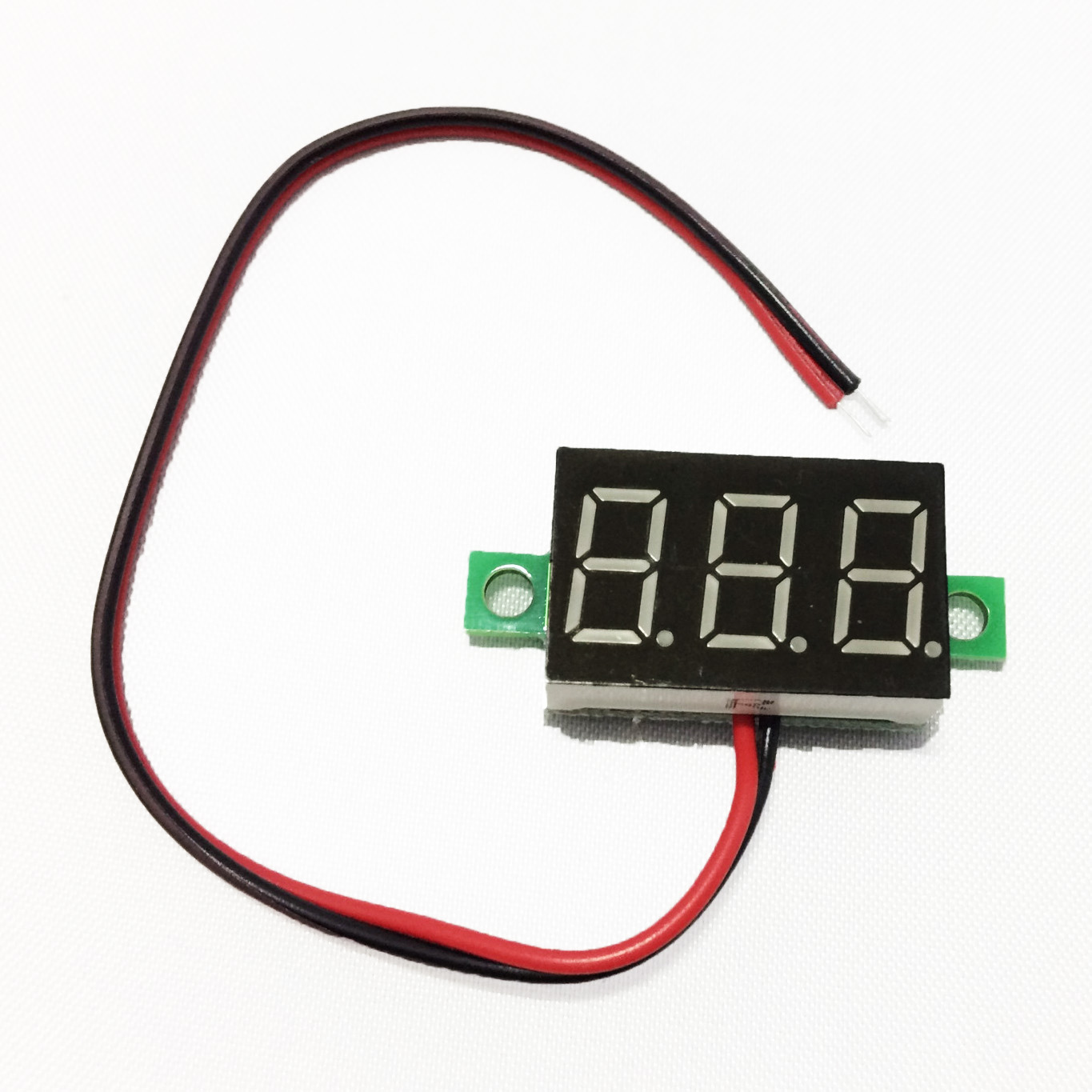 Đồng Hồ Đo Áp Hiển Thị Led 7 Đoạn 3.7 - 32VDC - Đỏ