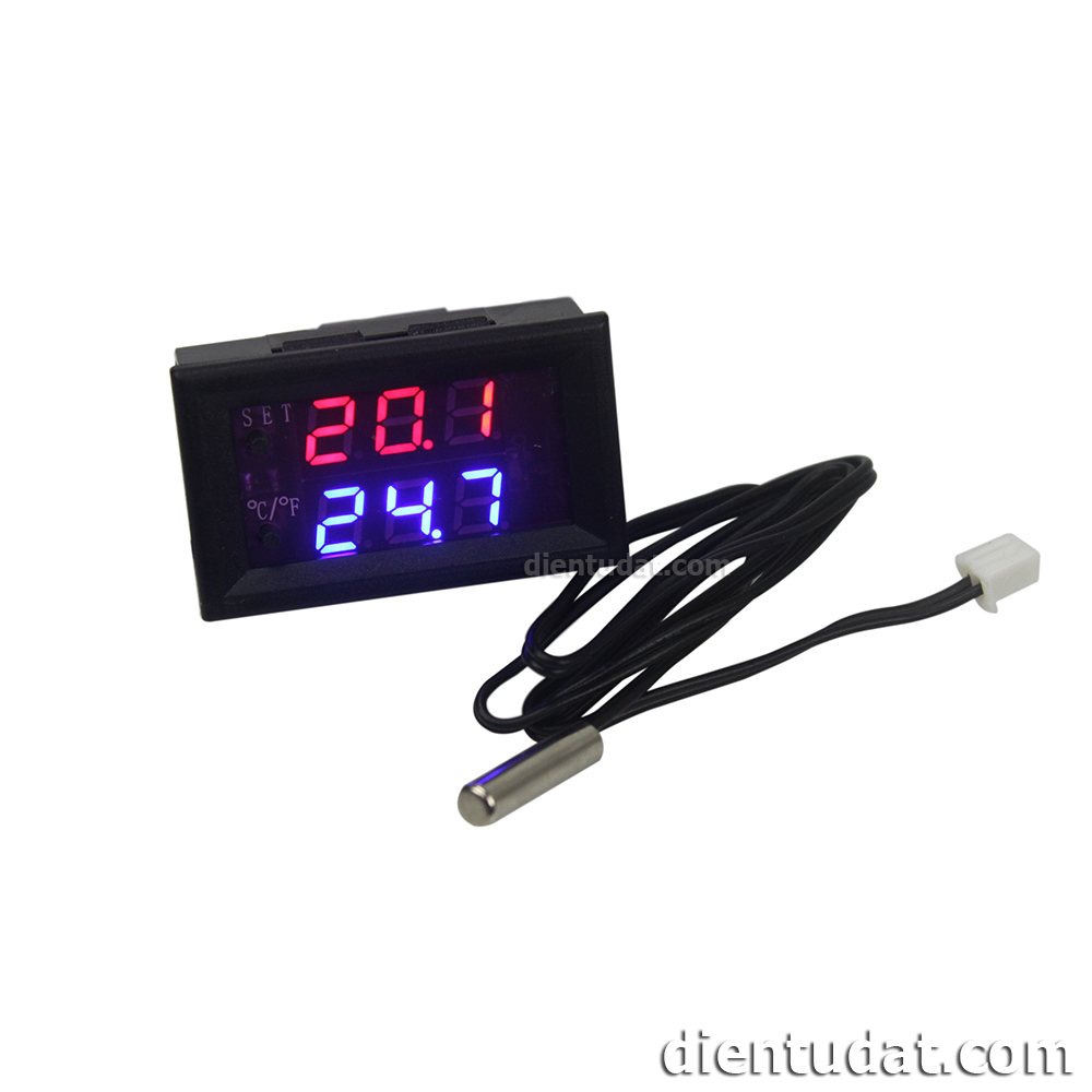 Mạch Cảm Biến Nhiệt Độ HX-W1209 Kèm Mặt Nạ