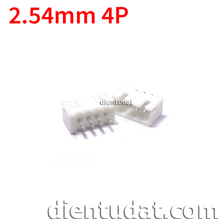 Đầu Header XH2.54 2.54mm Chân Thẳng - 2P 3P 4P 5P 6P 7P 8P 9P 10P 11P 12P