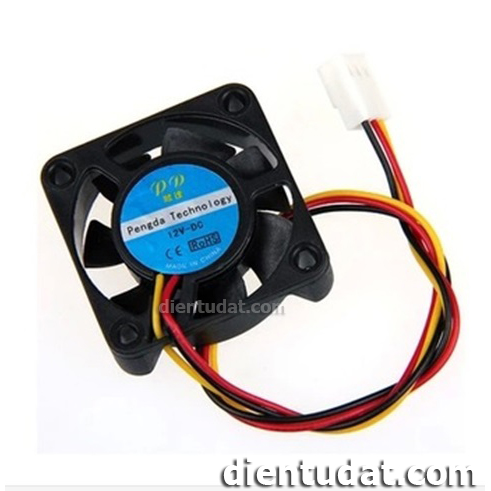 Quạt Tản Nhiệt 12V Makerbot 40x40x10mm - 2 Dây