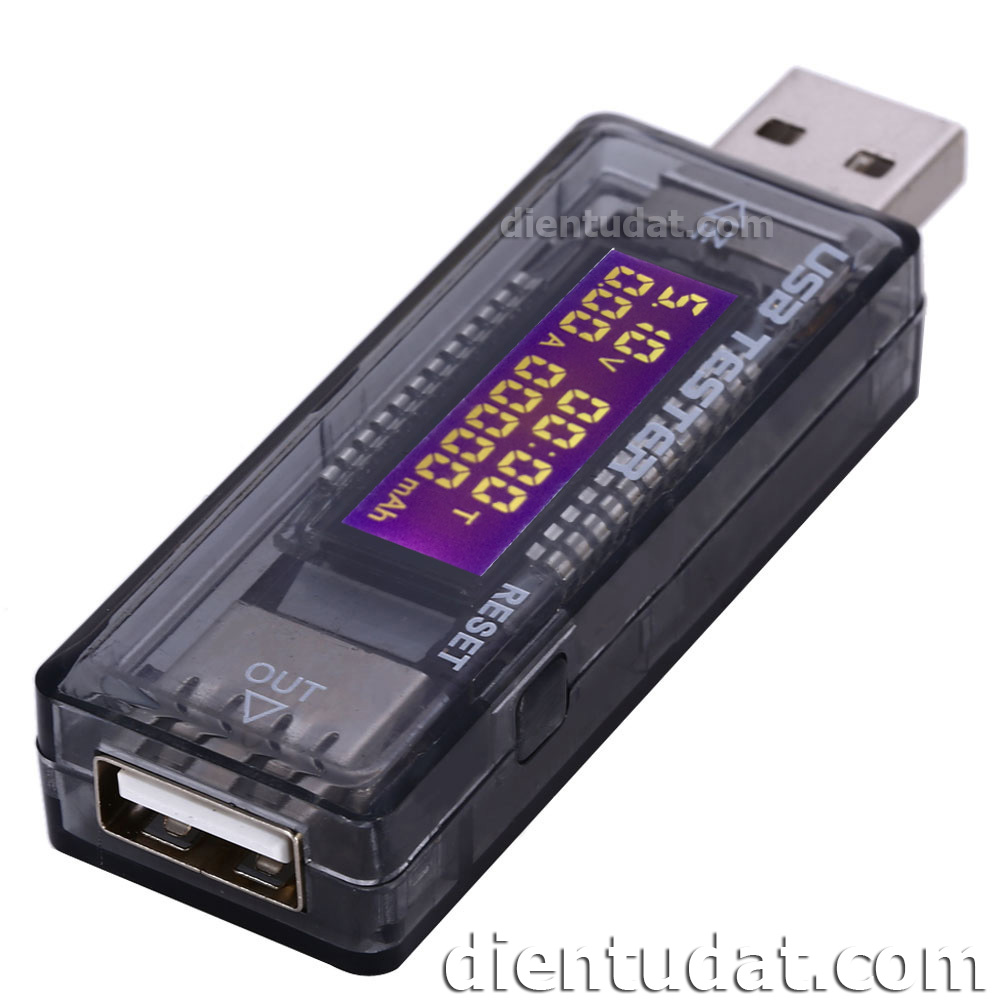 USB Đo Dòng Áp Tester LCD-09