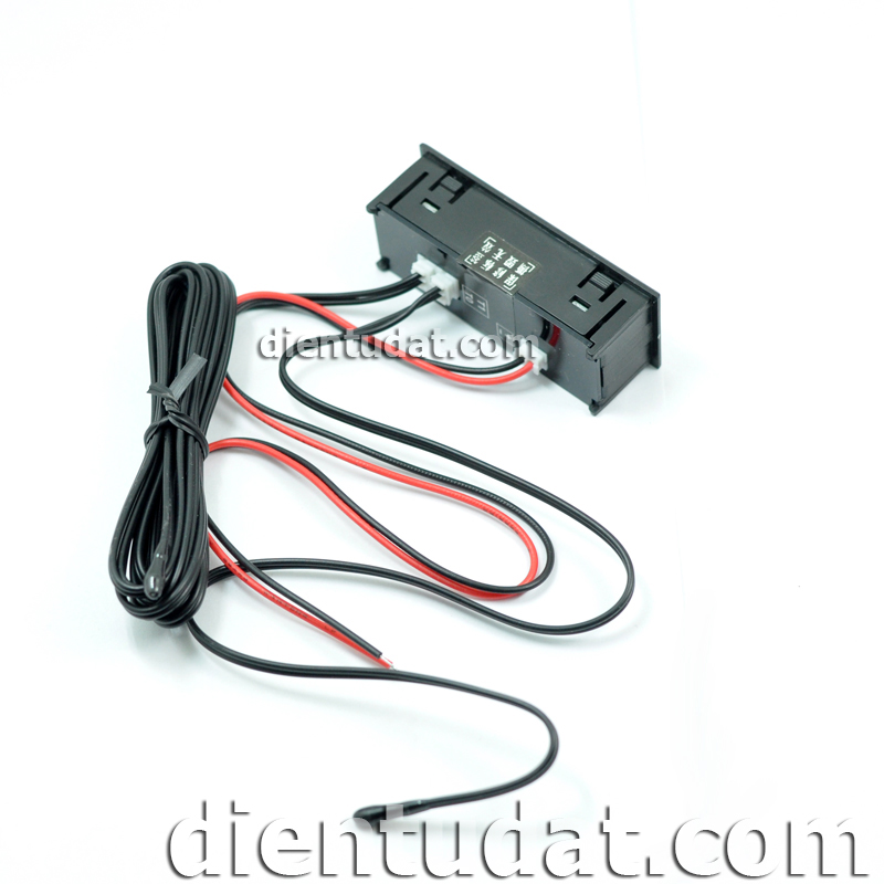 Đồng Hồ 3 Chức Năng Thời Gian - Nhiệt Độ - Vôn Kế