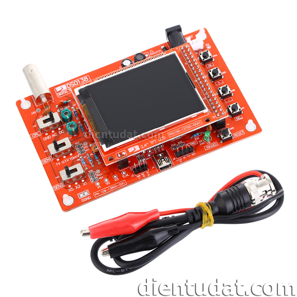 Mạch Test Oscilloscope DSO138 - Kèm Hộp Mica