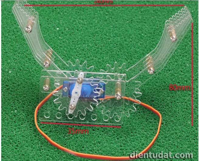 Tay Kẹp Robot Mica - Tự Ráp