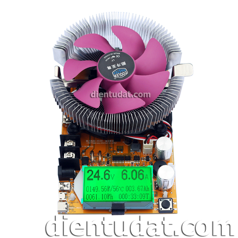 Mạch Tải Giả Test Nguồn - Pin Đa Năng Hiển Thị LCD 150W