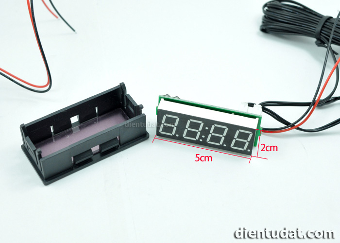 Đồng Hồ Thời Gian Thực + Nhiệt Độ Kép + Đo Áp DS3231 - Trắng Đỏ Xanh Lá