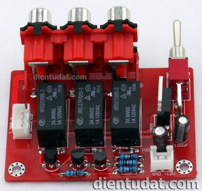 Mạch Chuyển Đổi Audio 3 Cổng AV