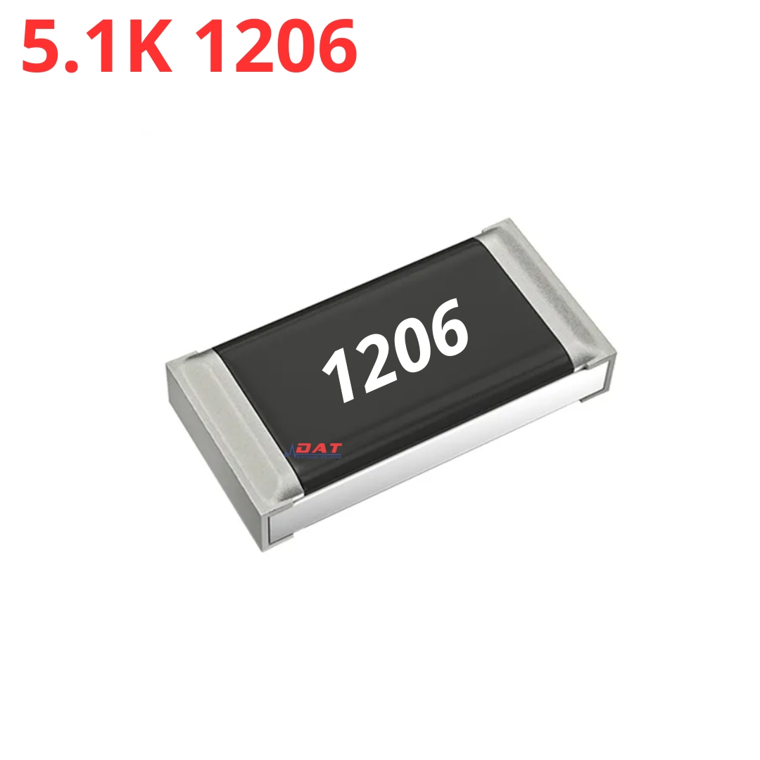 Điện Trở Dán 5.1K 1206 SMD - Mã 5101