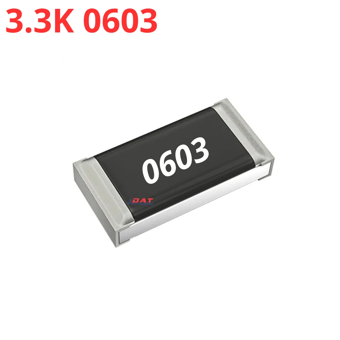 Bobine Résistances 0603 3K3 3.3K 1% CMS SMD Yageo