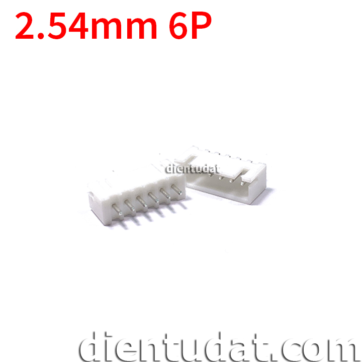 Đầu Header XH2.54 2.54mm Chân Thẳng - 2P 3P 4P 5P 6P 7P 8P 9P 10P 11P 12P