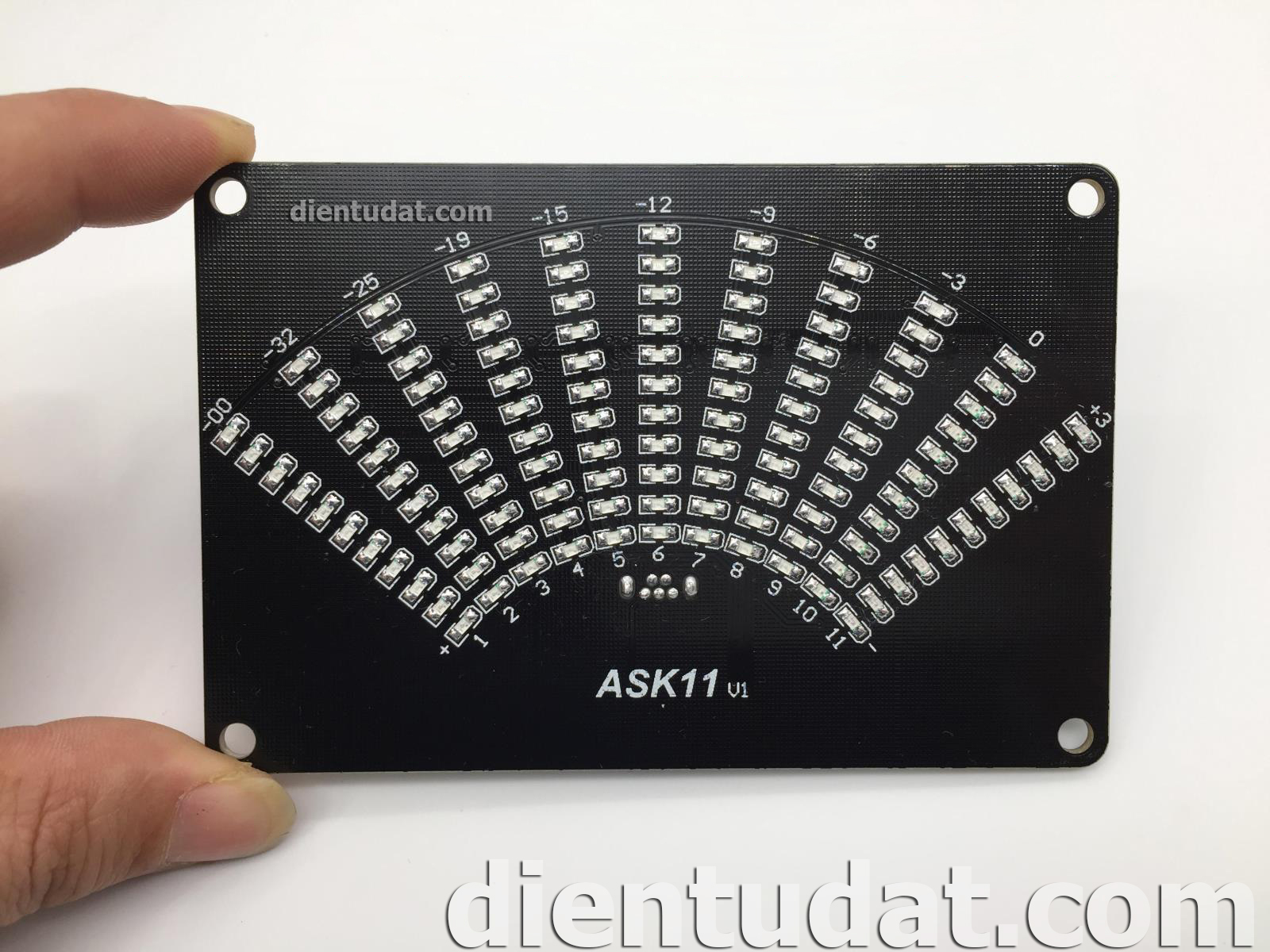 KIT DIY Bộ Led Nháy Theo Nhạc Cánh Quạt ASK11 - Tự Ráp