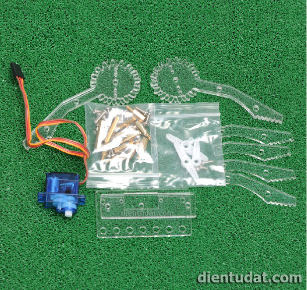 Tay Kẹp Robot Mica - Tự Ráp