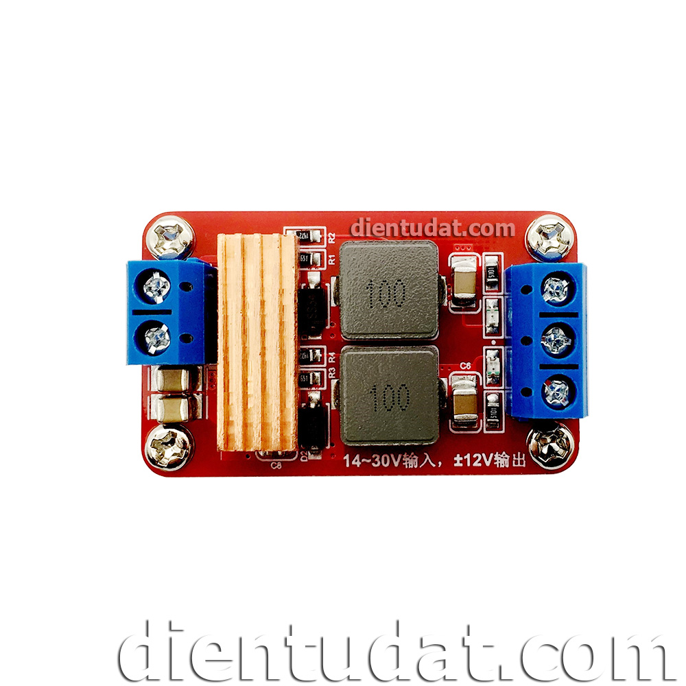 Mạch TPS5430 Chuyển Nguồn Đơn DC Sang Nguồn Đôi ±12VDC - 1A