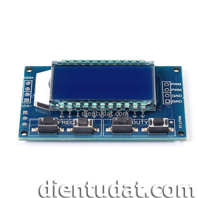 Mạch Điều Chỉnh Tần Số Xung Vuông XY-LPWM Hiển Thị LCD