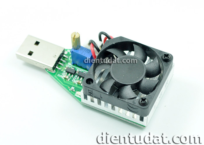 Tải Giả Test Pin Kèm Quạt - 3A