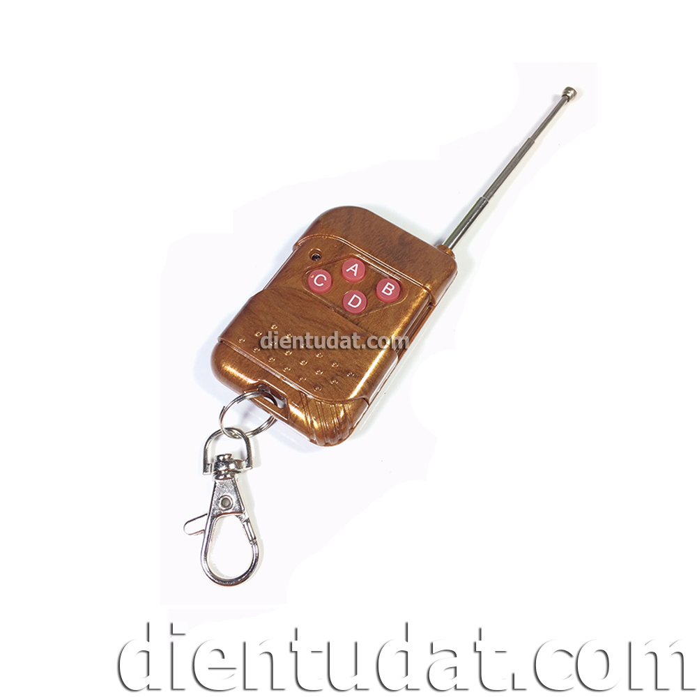 Remote 4L Gỗ 433 MHz