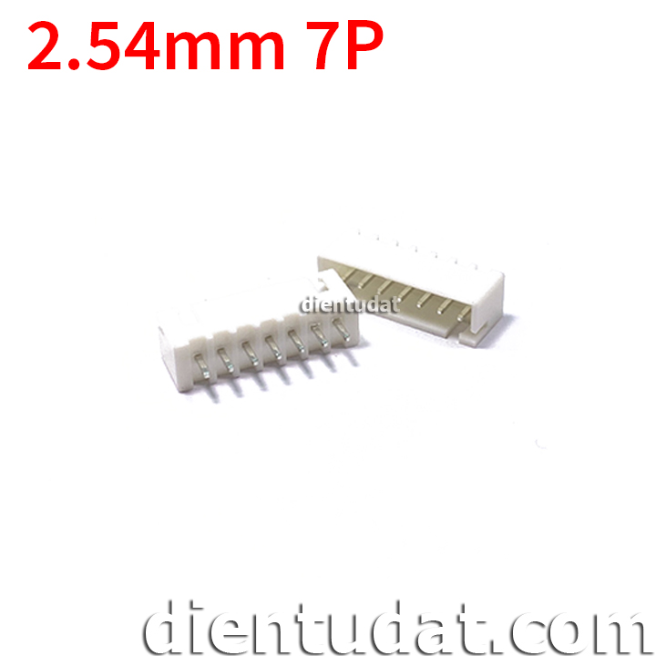 Đầu Header XH2.54 2.54mm Chân Thẳng - 2P 3P 4P 5P 6P 7P 8P 9P 10P 11P 12P