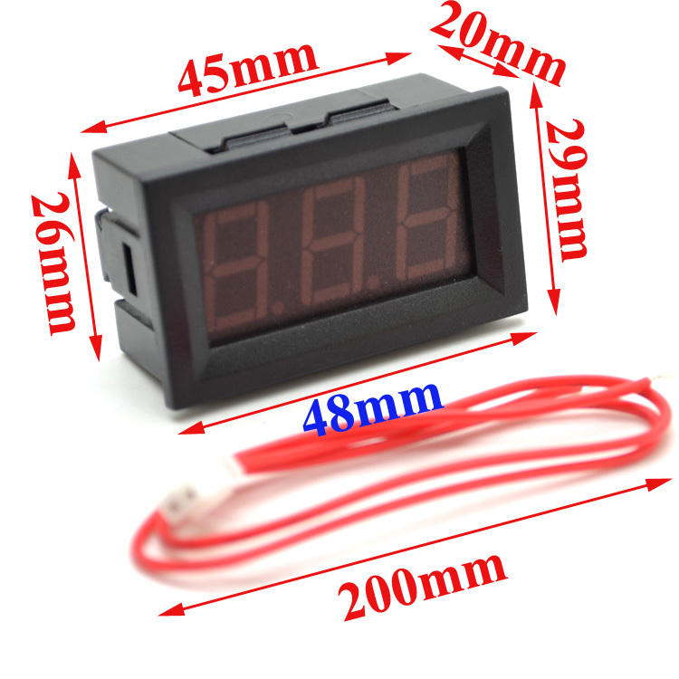 Đồng Hồ Đo Áp AC 30-500V - Xanh Dương