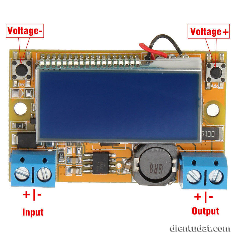 Bộ Nguồn Mini LCD - Kèm Hộp Mica