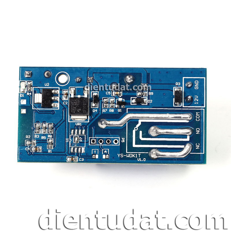 Mạch Điều Khiển 1 Relay Qua Wifi 12VDC - Dùng APP