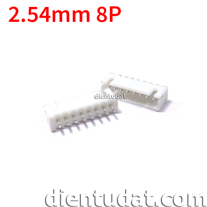 Đầu Header XH2.54 2.54mm Chân Thẳng - 2P 3P 4P 5P 6P 7P 8P 9P 10P 11P 12P