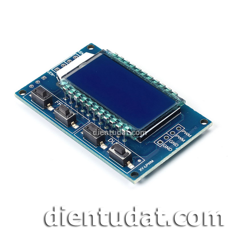 Mạch Điều Chỉnh Tần Số Xung Vuông XY-LPWM Hiển Thị LCD