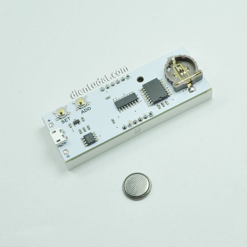 Đồng Hồ Thời Gian Thực DS3231 - 5V - Trắng Đỏ Xanh Dương Xanh Lá