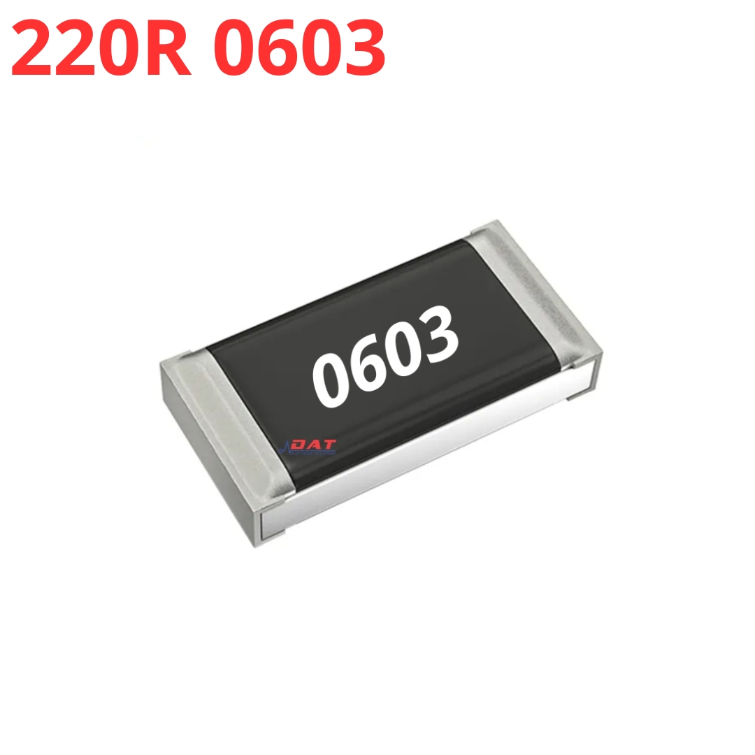 Điện Trở Dán 220R 220 Ohm 0603 SMD 1% - Mã 221